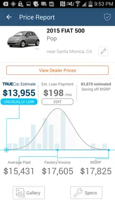 TrueCar android App screenshot 1